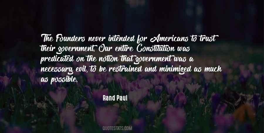 Quotes About Constitution And Government #368681