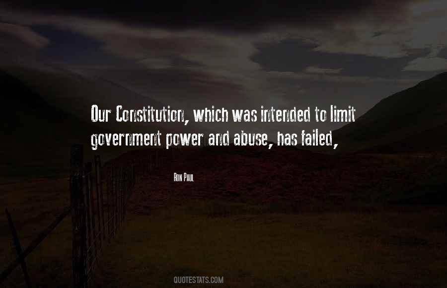 Quotes About Constitution And Government #494811