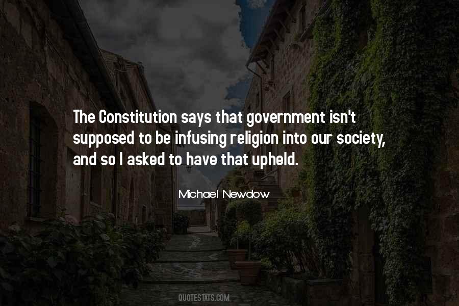 Quotes About Constitution And Government #601635