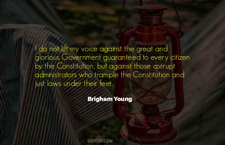 Quotes About Constitution And Government #860882