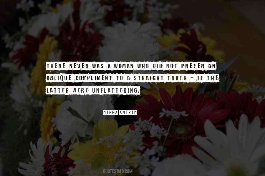 Woman Compliment Quotes #93153