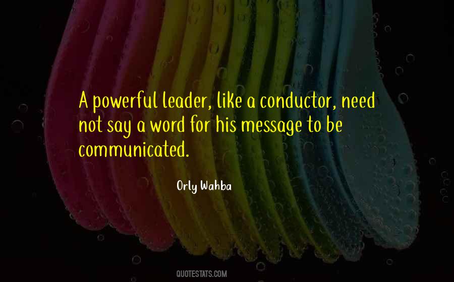 Need Leadership Quotes #1653083