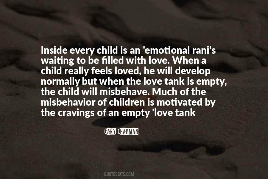 Love Tank Quotes #1723506
