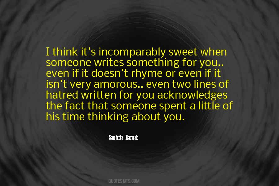 A Sweet Love Quotes #755975