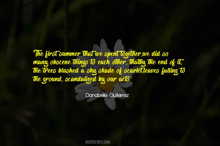 Shy At First Quotes #30971