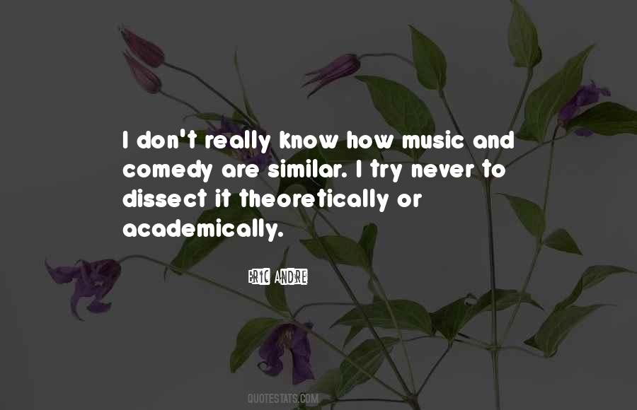 Music Comedy Quotes #1649051
