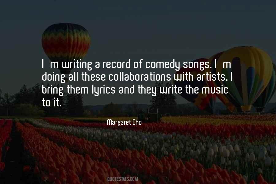 Music Comedy Quotes #827227