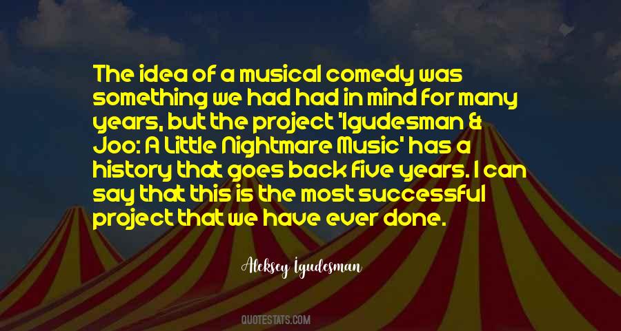 Music Comedy Quotes #963468