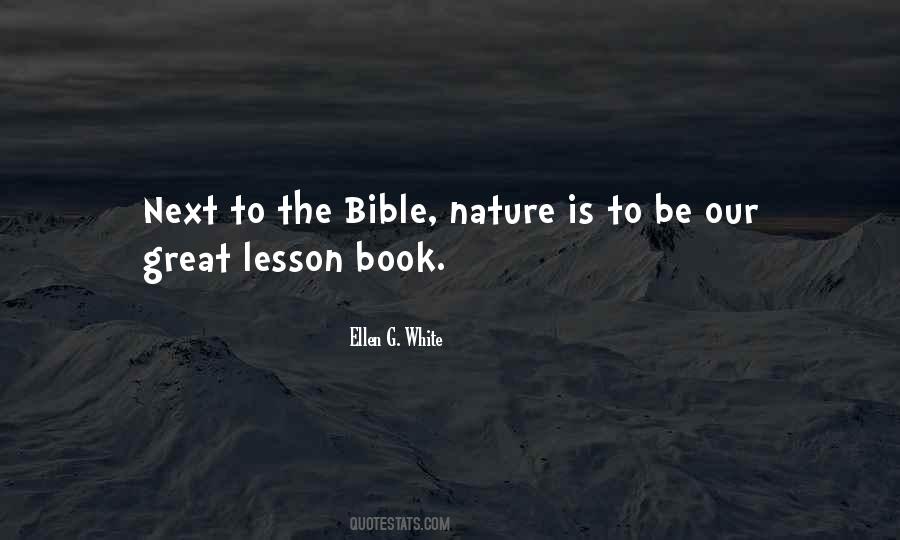 Nature Bible Quotes #1718438