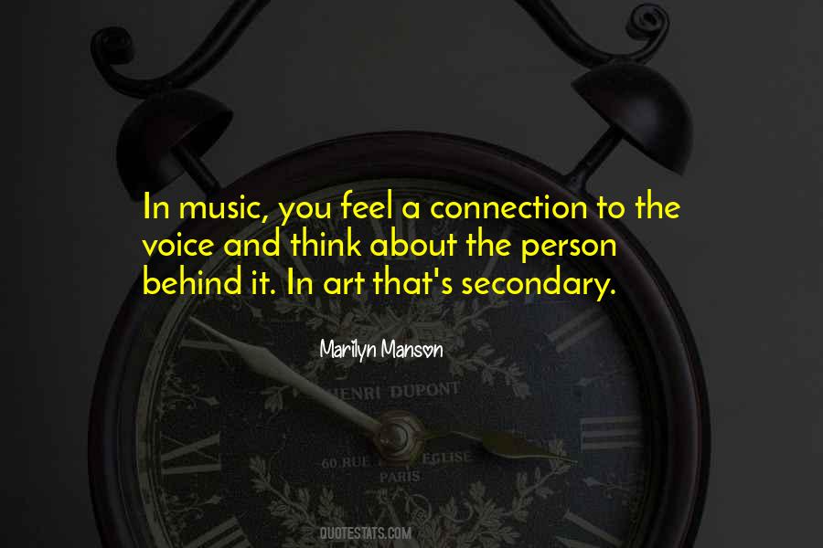 Feel About Music Quotes #1042882