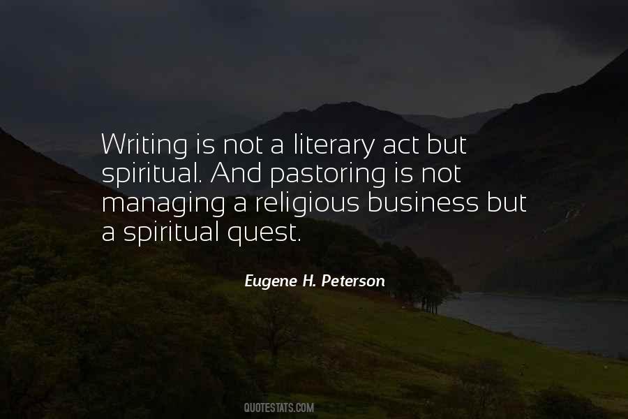 Business Spiritual Quotes #1692381