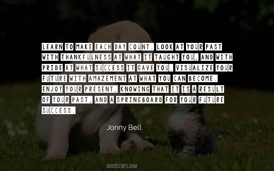 Look At Your Past Quotes #827936