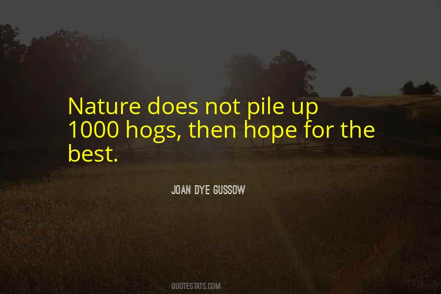 Nature Best Quotes #443112