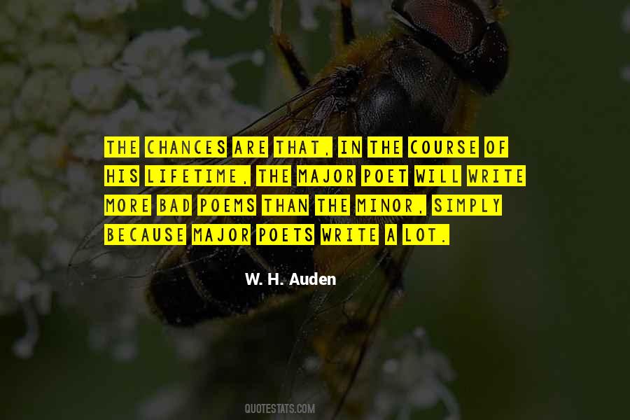 More Chances Than Quotes #1202095