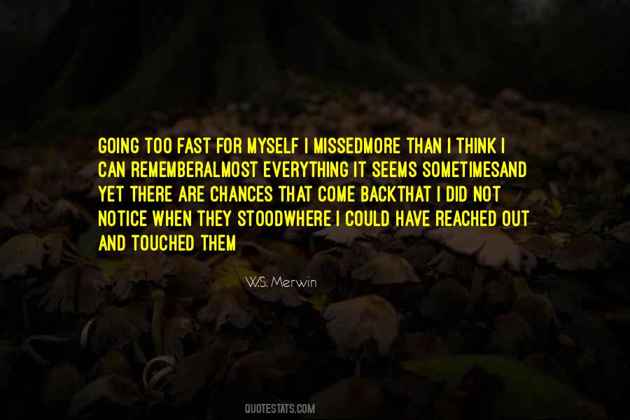More Chances Than Quotes #1399275