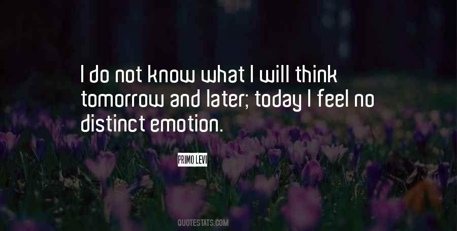 Feel Better Tomorrow Quotes #1427736