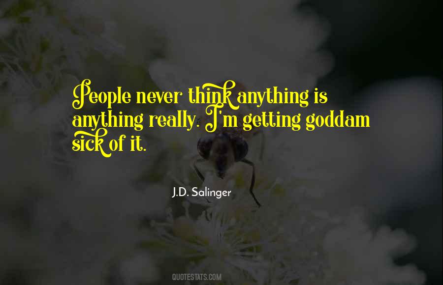 M Really Sick Quotes #1106661