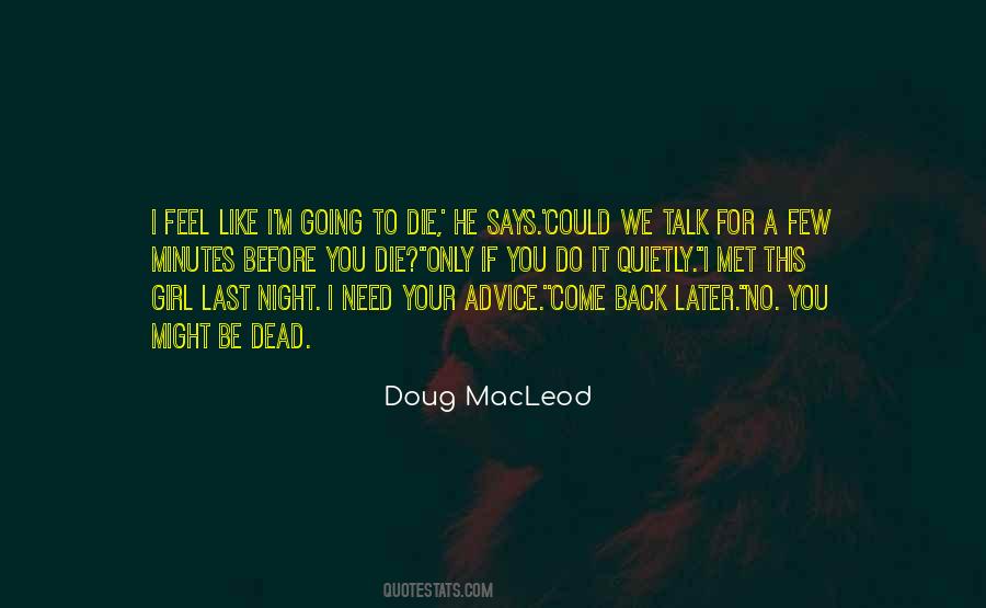 Feel Dead Quotes #262450