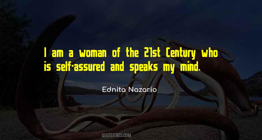 A Woman Who Speaks Her Mind Quotes #1183589