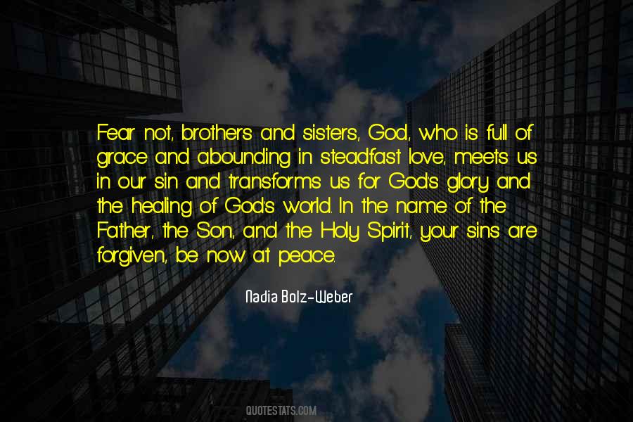 Healing Grace Quotes #1177128