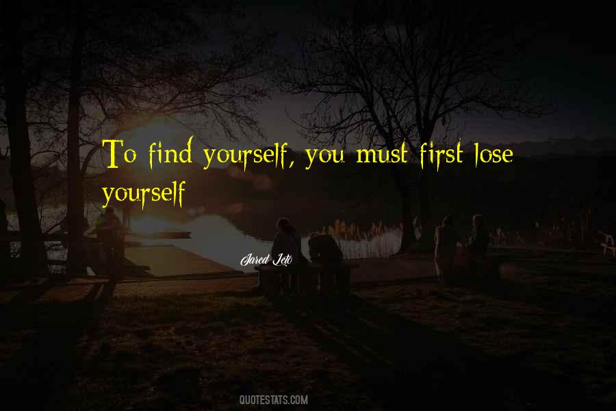 Find Yourself First Quotes #1143764