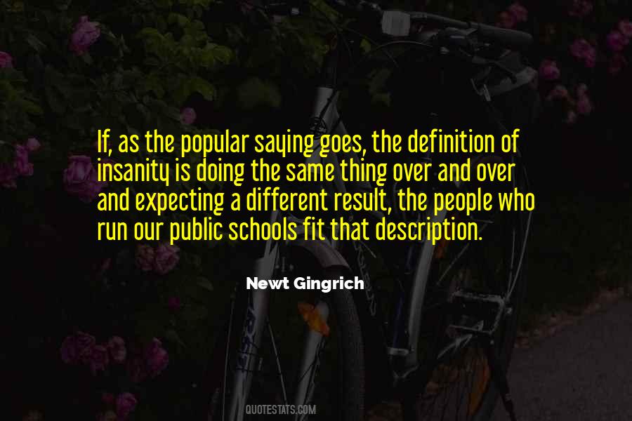 The Definition Of Insanity Quotes #539339