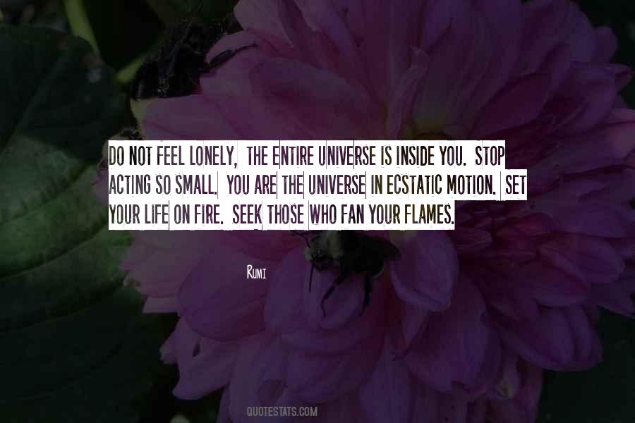 Feel Lonely Inside Quotes #595112