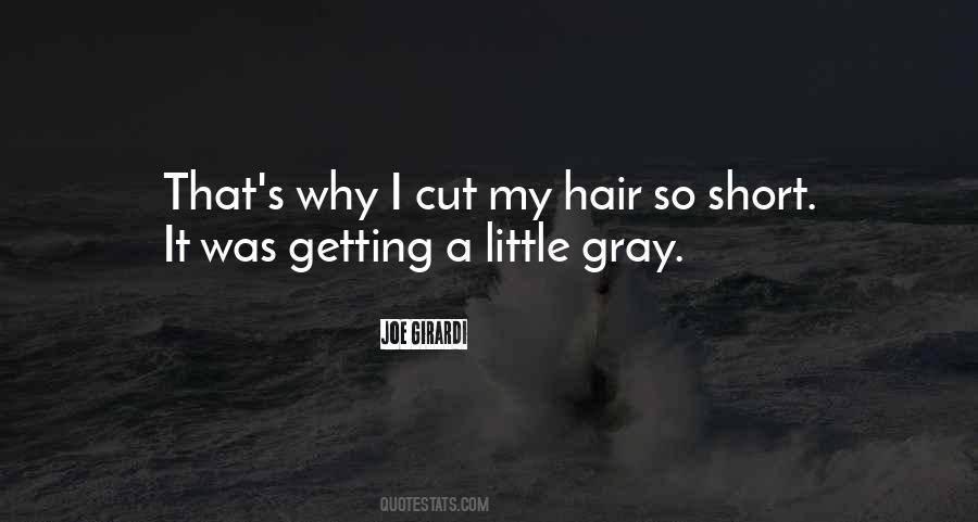 Cut Hair Quotes #515637