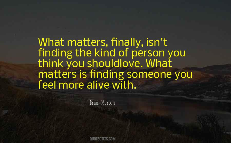 Feel More Alive Quotes #1408267