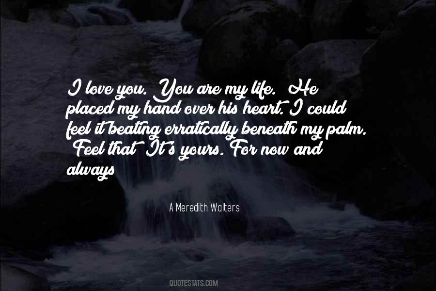 Feel My Heart Beating Quotes #1757678