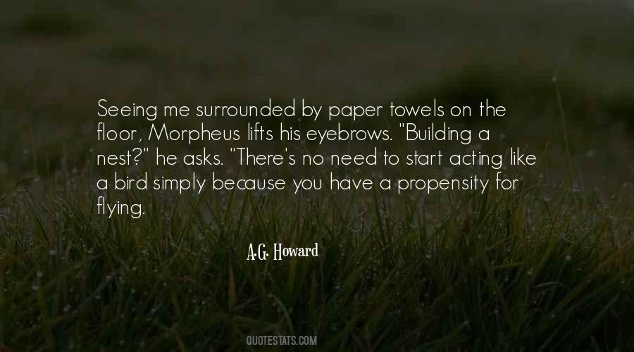 Building A Nest Quotes #168460