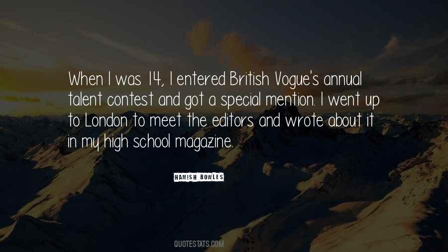 I Went To School High Quotes #525925
