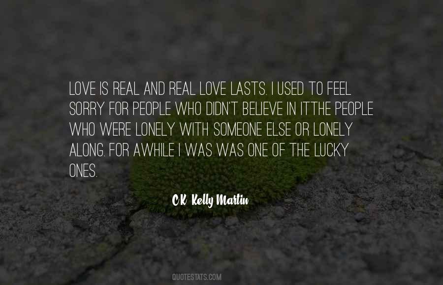 Feel Real Love Quotes #607188