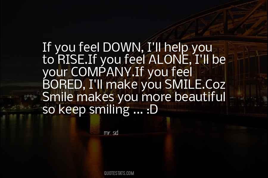 Feel So Alone Quotes #505326