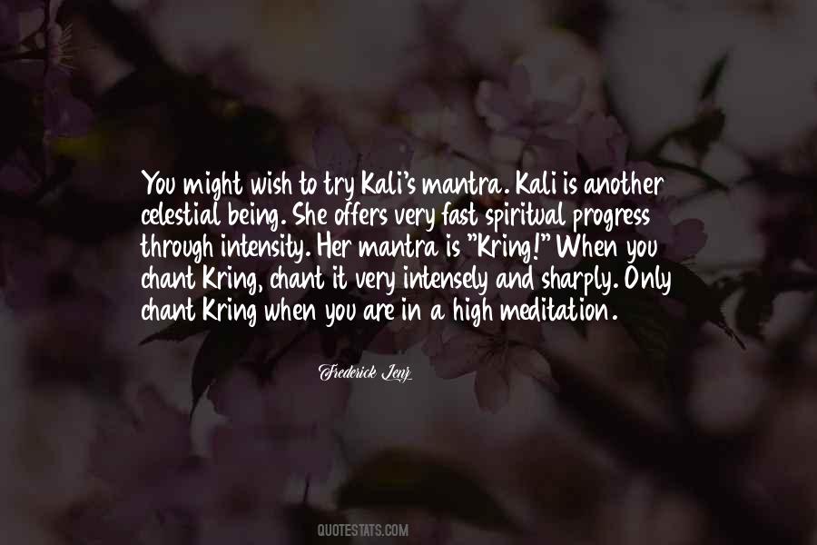High Meditation Quotes #160627