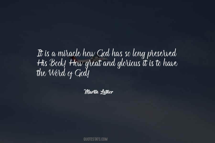 God Is Miracle Quotes #1073269