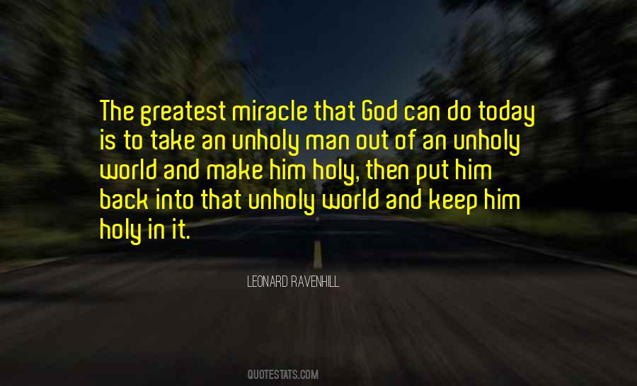 God Is Miracle Quotes #1213636