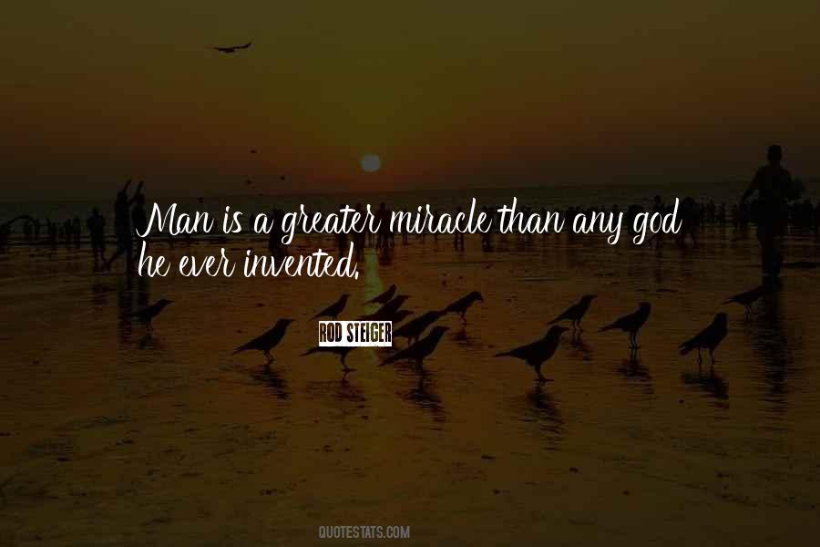 God Is Miracle Quotes #1333513