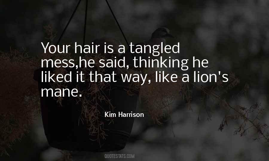 Like A Lion Quotes #927073