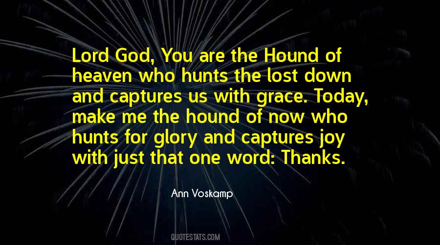 Word Of Thanks Quotes #127584