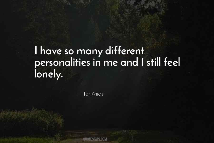 Feel So Lonely Quotes #106725