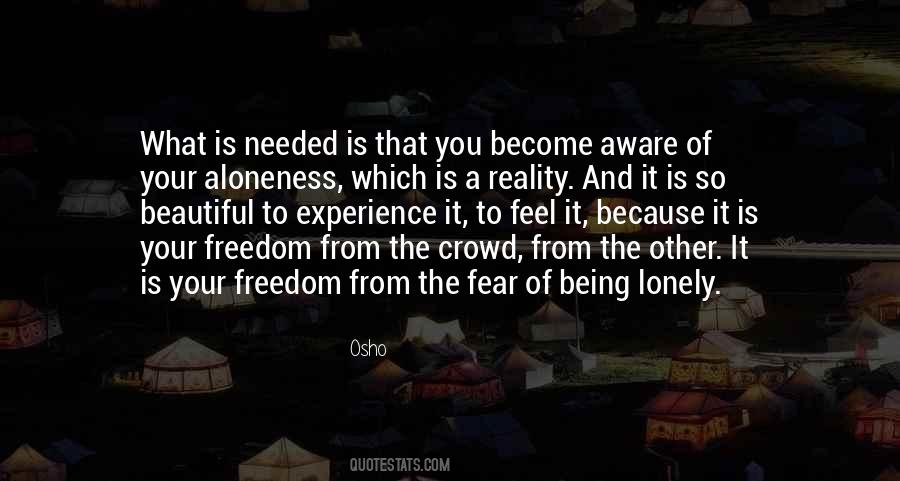 Feel So Lonely Quotes #528885