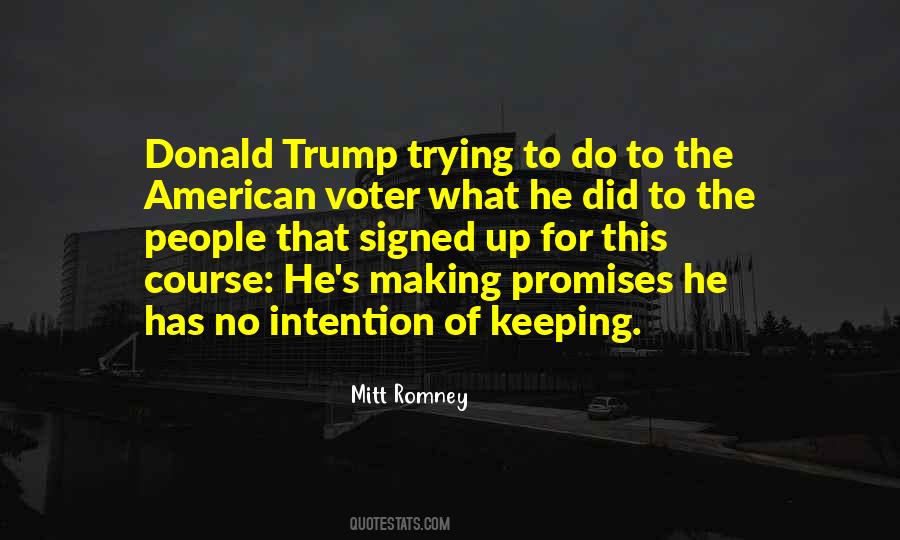 Quotes About Not Making Promises #1079219