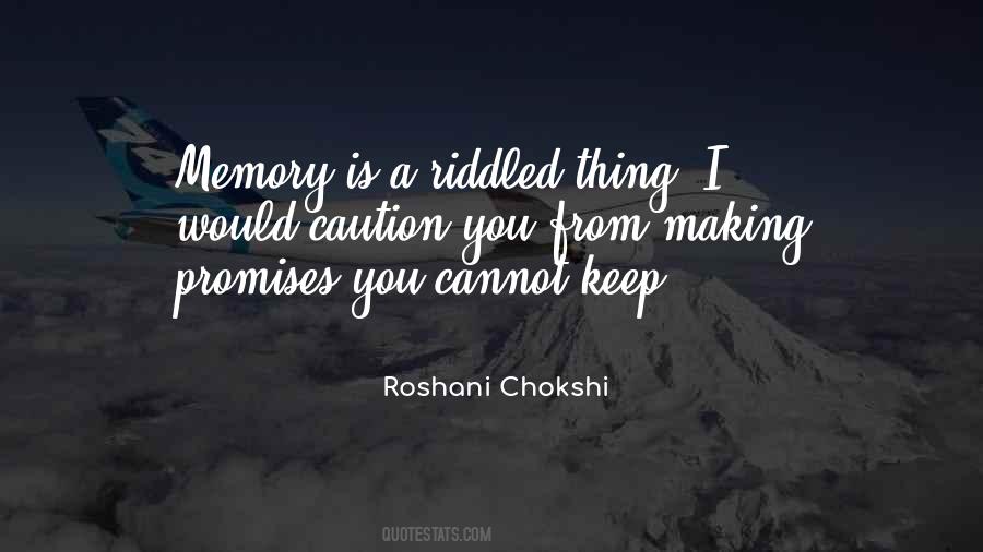 Quotes About Not Making Promises #355990