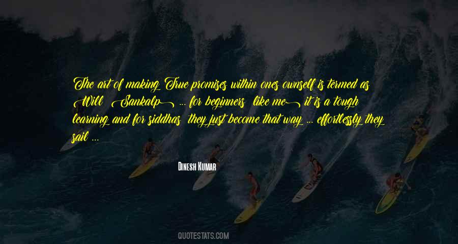 Quotes About Not Making Promises #736841