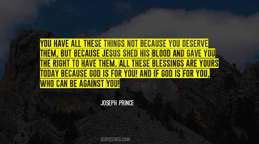 Blessing Today Quotes #1637133