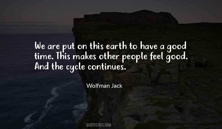 Feel The Earth Quotes #229898