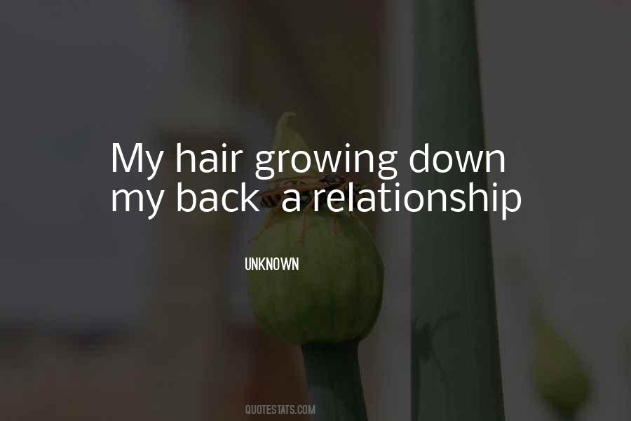 Hair Growing Quotes #1394530