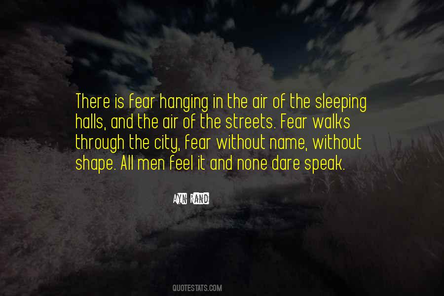 Feel The Fear Quotes #30581