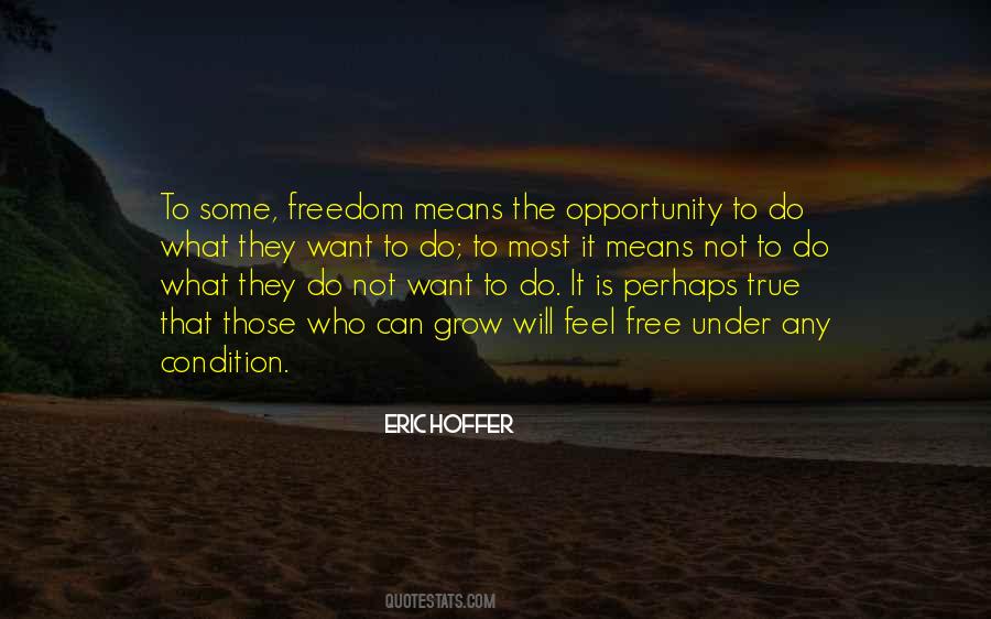 Feel The Freedom Quotes #293190